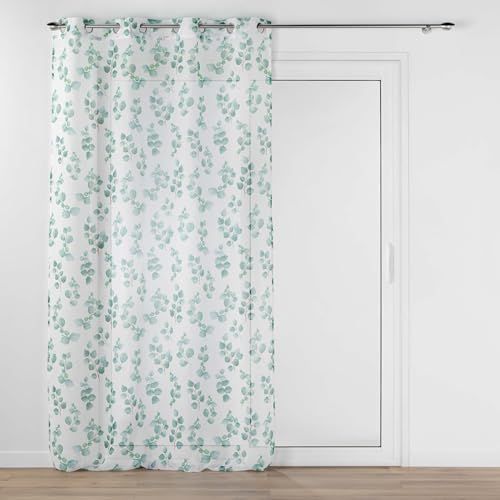 Douceur d'intérieur Leander Eyelet Curtain - 140 x 280 cm - Printed Sand