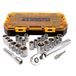 Stanley Tools STADW73813 1/2-Inch Drive Tough Socket Set - Geel/Zwart (23-delig)