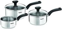 Tefal Comfort Max 5-delige pannenset Roestvrijstaal