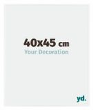 yd. Cadre photo 40x45 cm Blanc Brillant Plastique