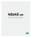 yd. Cadre photo 40x45 cm Blanc Brillant Plastique