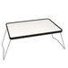 Salontafel, inklapbaar, wit