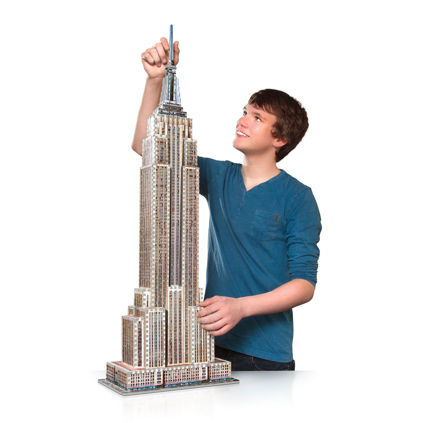 Wrebbit 3D Puzzle - W3D-2007 - Grijs - 12+ jaar