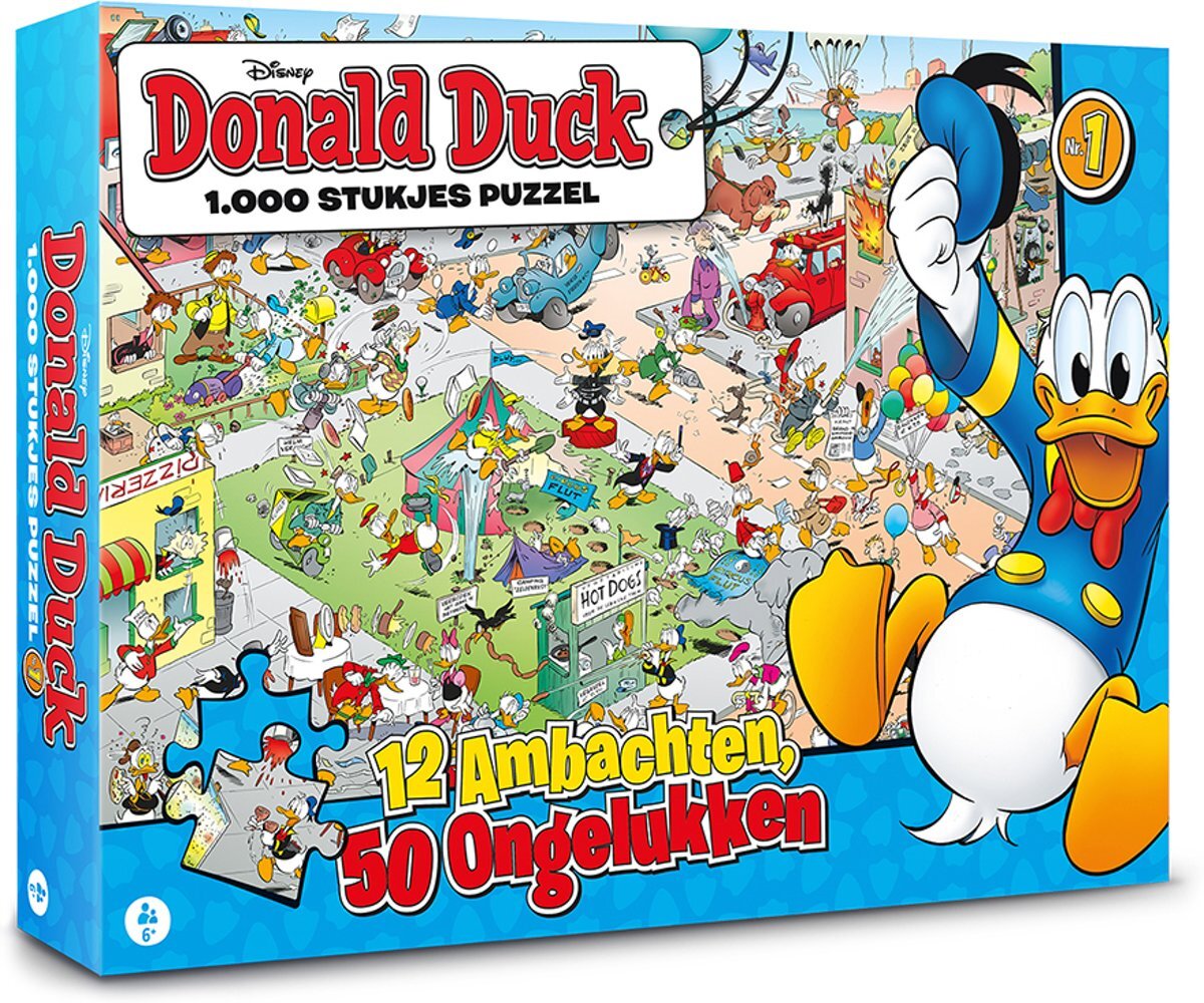 Just Games Donald Duck puzzel - 1000 stukjes