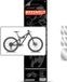 Bikeshield framebescherming - Cable shield - matte