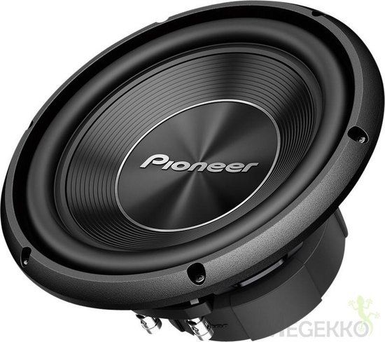 Pioneer TS-A250D4 Subwoofer - Zwart - 1 stuk