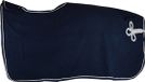 Horsegear Uitrijdeken Horsegear Hgluxe Donkerblauw-zilver - XL