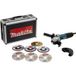 Makita Meuleuse Ø125 mm 720 W avec 7 disques - Coffret - Ga5030rsp6