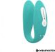 WEARWATCH Dual Pleasure Technologie sans fil Watchme Aquamarine / Snowy
