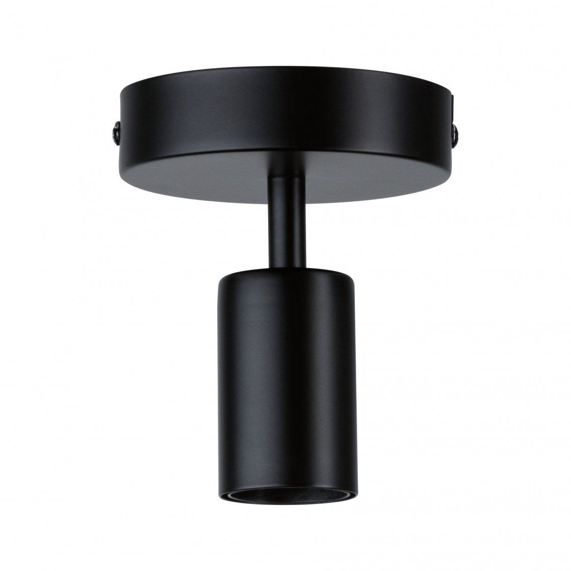 Paulmann Malja Plafondlamp - Zwart - E27 - Dimbare - Metaal
