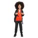 Nike Volledige jumpsuit, capuchontrui met riemzakken, broek met elastische band, logo, groen/blauw, U90