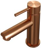 Brauer Copper Edition Lage Opbouw Wastafelmengkraan Model A Koper Geborsteld PVD