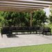 Maison Exclusive - Salon de jardin pour jardin, composé de 10 pièces avec coussins, couleur anthracite, en aluminium