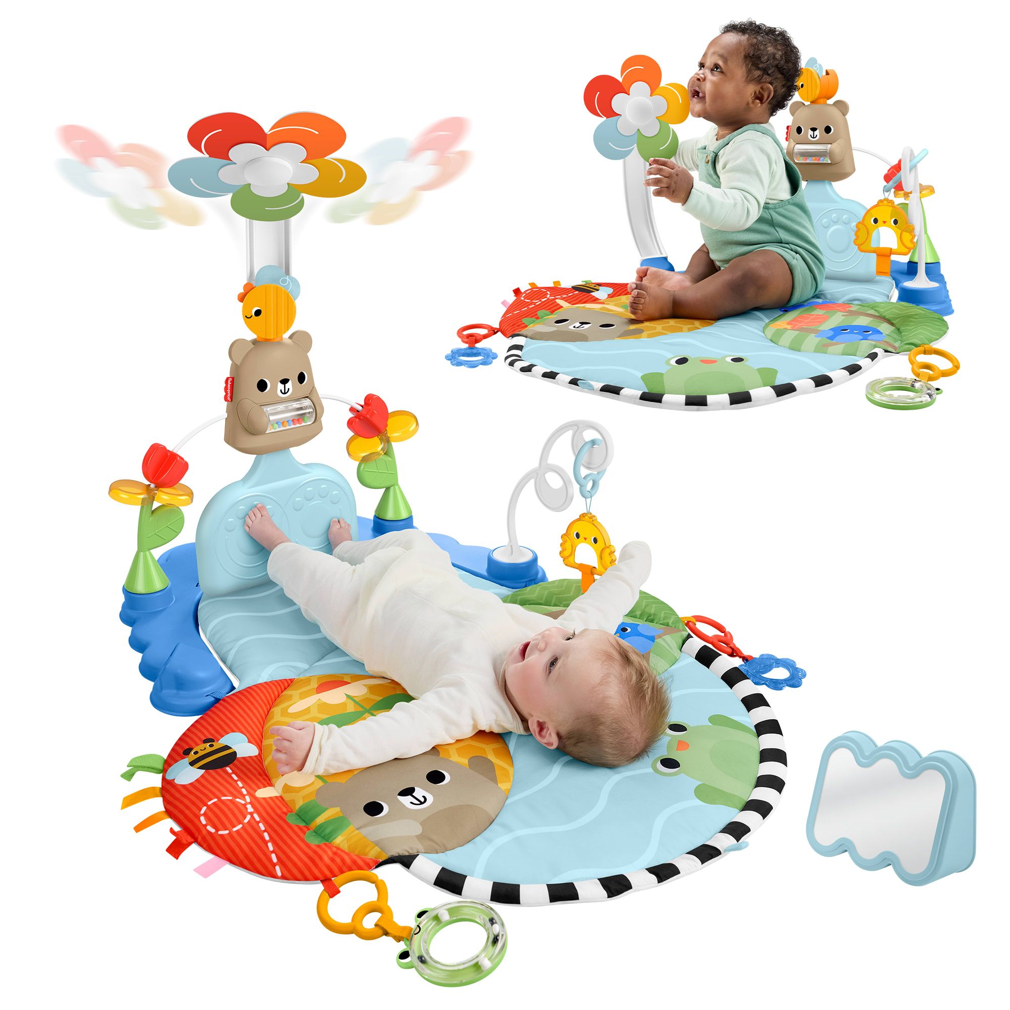 Fisher Price 3-in-1 Activiteitenmat Voetenspel