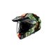 HJC i80 Roki Zwart Groen Oranje Adventure Motorhelm Maat M