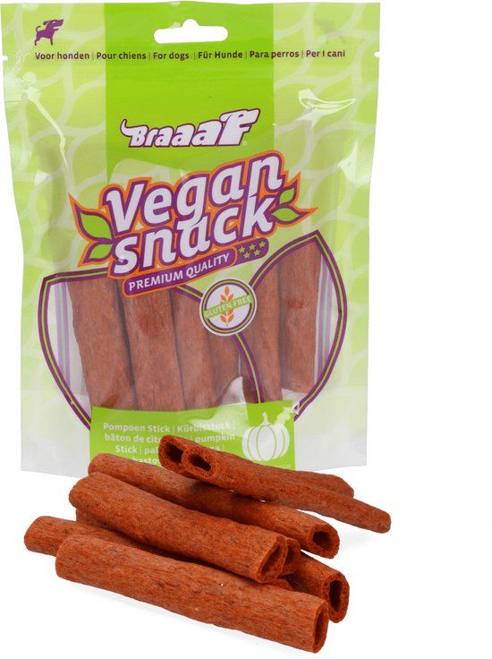Braaaf Pompoen Sticks 6 cm 80 gr
