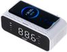 Adler 1192W - Wekkerradio met draadloze oplader voor je telefoon - Wit