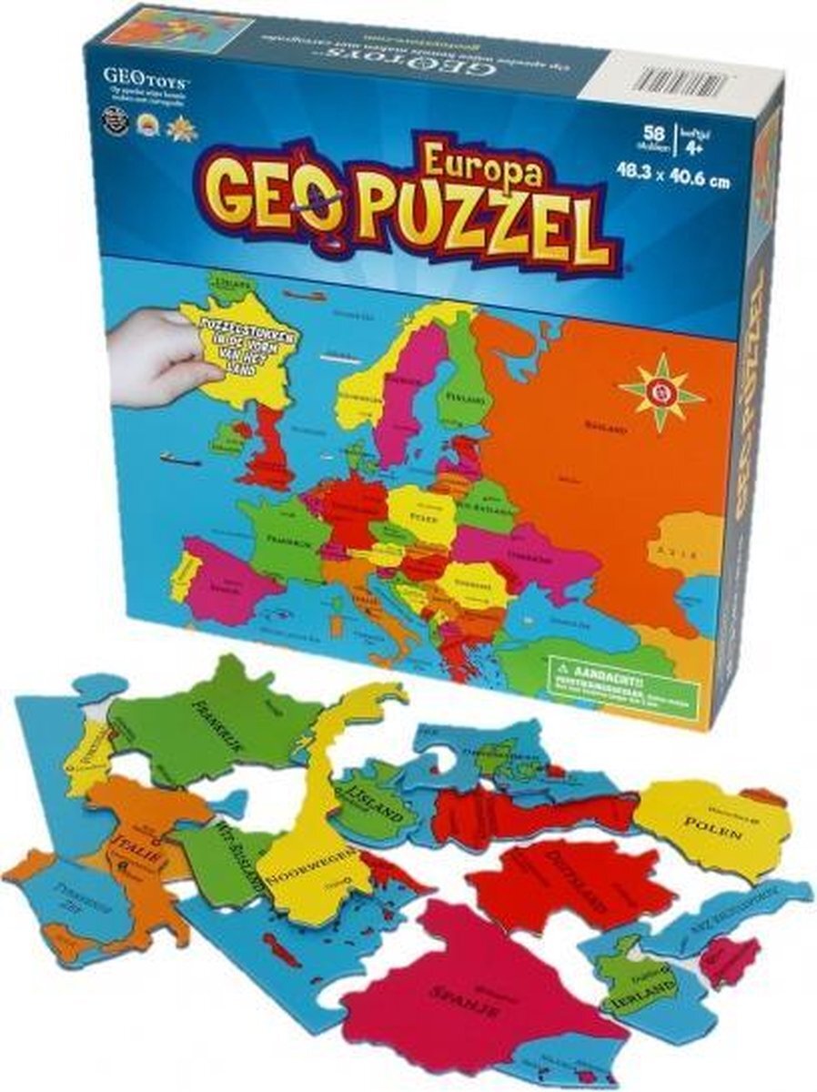 - Europa puzzel voor kinderen