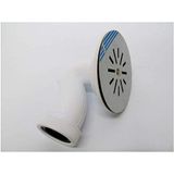 Saneaplast Metalsant. 751752 - ventiel Fontan P.douche 115 mm sifon PVC/roestvrij staal BL S&M