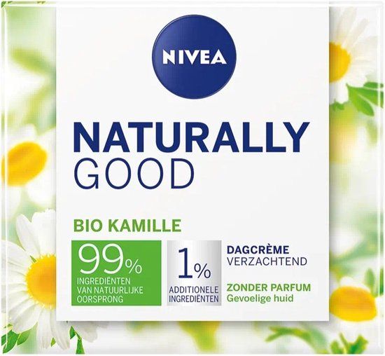 NIVEA Naturally Good Dagcrème - Gevoelige Huid - 50ml
