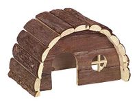 Nobby WOODLAND knaaghouten huis "Samy" 35 x 20 x 23 cm