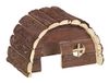 Nobby WOODLAND knaaghouten huis "Samy" 35 x 20 x 23 cm