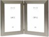 Deknudt Frames fotolijst S41VD1 H2V - zilver - tweeluik - 2x 10x15 cm