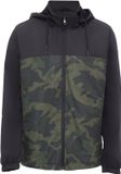 MOZZAAR Jas Zwart Polyester Heren 3XL