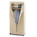 Perfetto Metalen kast met TNT Gastone, Afmeting-80 x 50 x 180 cm, Kleur-Beige, Stof/Weefsel, Ecru, One Size