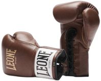 Montana Lacets gants de boxe Romeo Classico Brun Cuir 12 oz