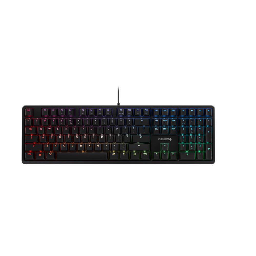 Cherry G80-3000N RGB - Toetsenbord - Zwart - USB - QWERTY