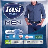 Incontinentiebroek IASI Pants MEN Incontinentiebroek voor heren, maat L (12 stuks)