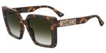 Moschino MOS172/S Havana 54/20/140 Vrouwen Zonnebrillen