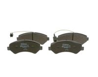 Bosch Automotive BP1973 remblokken - vooras - ECE-R90-1 certificering 4-delige set