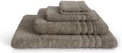 BYRKLUND drap de bain 70x140 cm - Taupe - Ensemble de 5