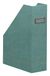 RHODIA 194549C - Tijdschrifthouder Water - 10 x 25 x 31 cm - Oranje Zadelstiksel - Buitenkant in Imitatieleer - Home Office Rhodiarama Collectie - Bureauorganisatie en Stijlvolle Opberging
