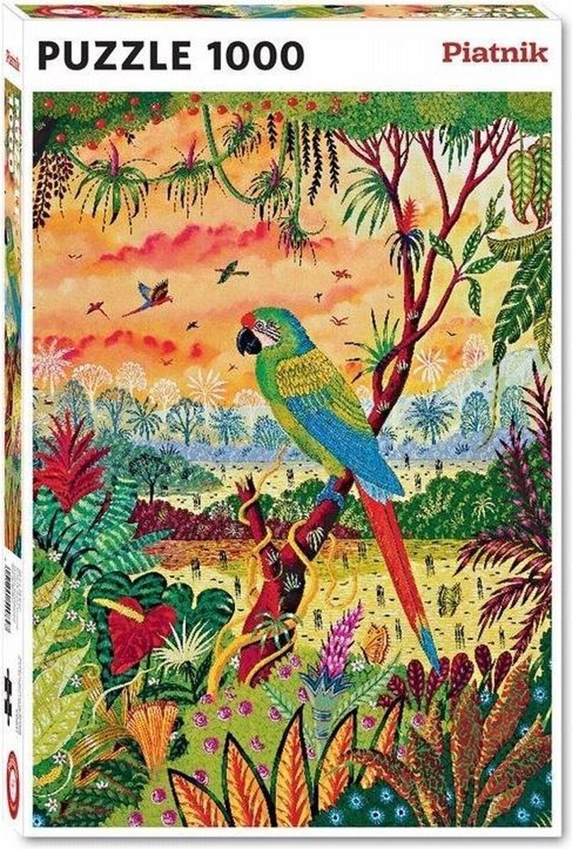 Piatnik Great Green Macaw Jigsaw Puzzle (1000 Pieces)