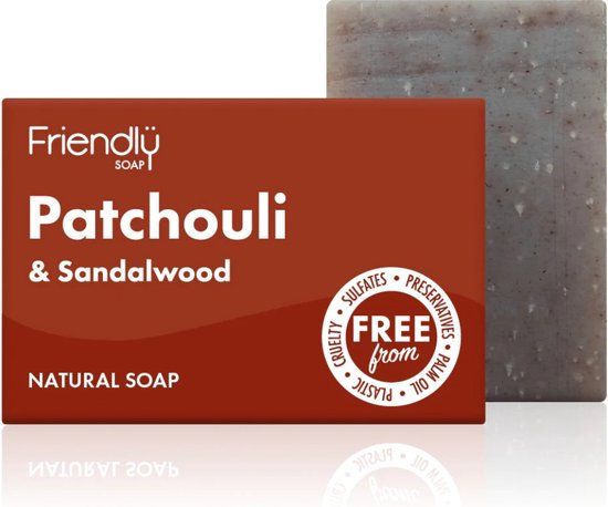 Friendly Soap Patchouli & Sandalwood Zeepje