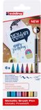 edding Brushpen edding 1340 metallic ass | 10 stuks