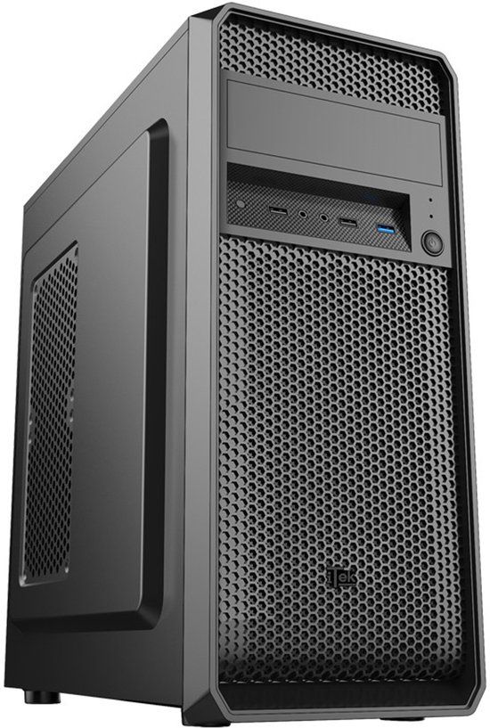Itek PRIME Dark Midi Tower Zwart 500 W