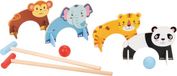 Lelin Toys Lelin® Houten Dieren Croquet Set – Houten Speelgoed voor Buiten Spelen en Motorische Vaardigheden – Vanaf 3 Jaar