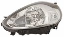 TarosTrade 37-2900-L-52925 koplamp elektrisch chroom met motor links