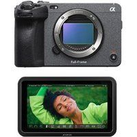 Sony FX3A Full-Frame bioscoopcamera + Atomos Shinobi II 5,2" HDMI HDR Monitor