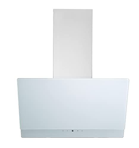 Respekta CH77060WA Afzuigkap - 60 cm - Roestvrij staal/Glas - Zwart