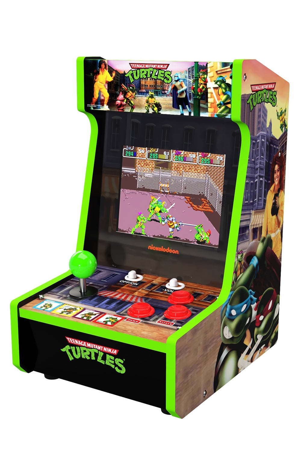 ARCADE1UP Turtles in time Countercade