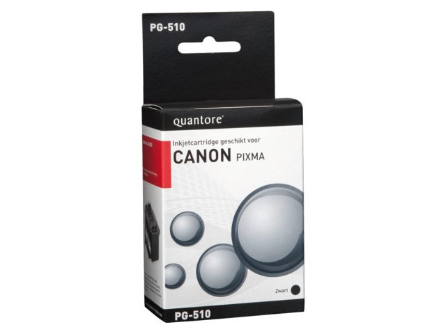 Quantore Inkcartridge Canon PG-510 zwart + chip