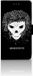 B2Ctelecom iPhone Xs Max Book Case - Skull Hair - Multi