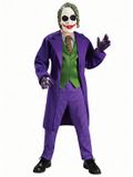 Rubies Joker Kostuum - Niet Zo Serieus Deluxe The Joker Kind - Jongen - groen,paars - Maat 104 - Halloween - Verkleedkleding