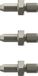 Wera 9534/3 vervangingsonderdeelset ponsstift voor kettingpons 9513, 3-delig - 05130006001