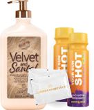 Devoted Creations Velvet and Sandal + 2 Your Sun Shots + 2 Verfrissingsdoekjes